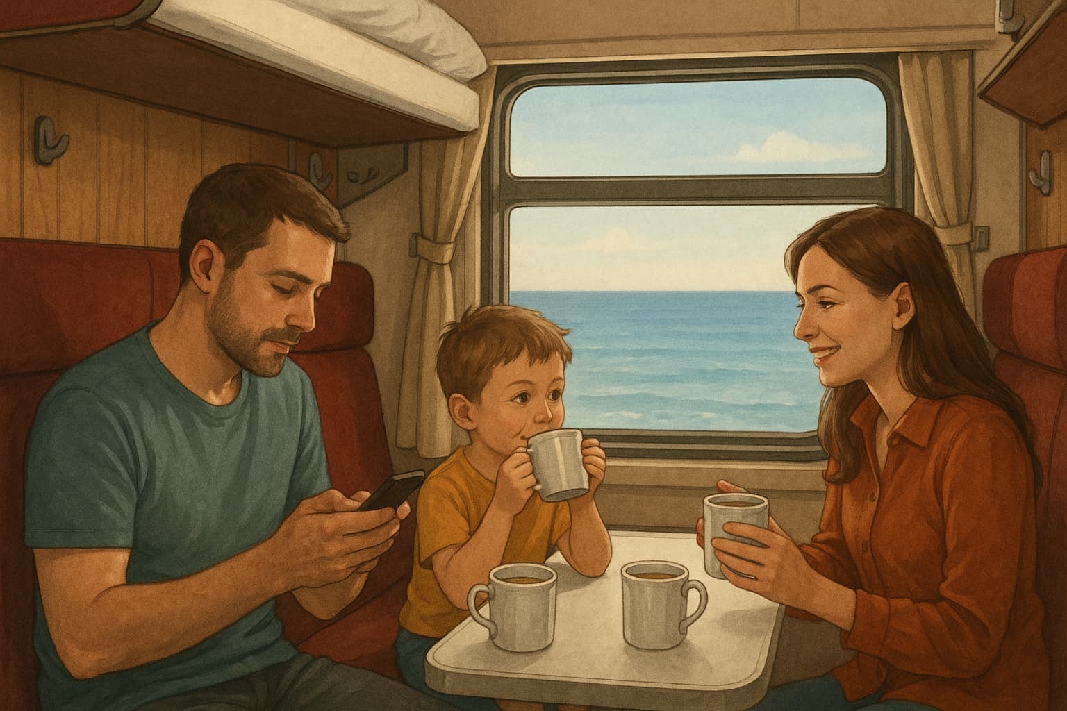 Стали известны маршрутные предпочтения россиян для отдыха с детьми